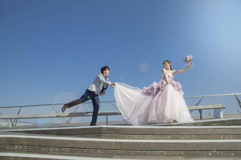 楽しく駆け出す1枚