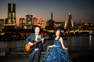 大桟橋ロケーション撮影［夜景］