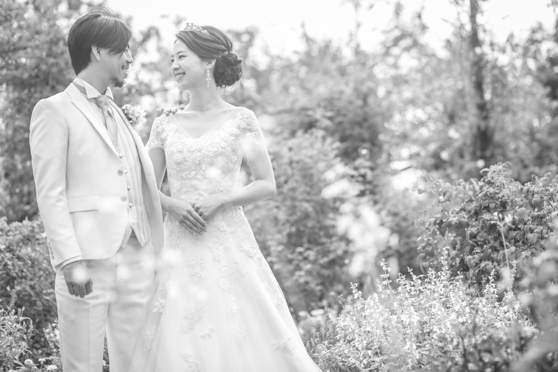 オシャレなモノクロフォト