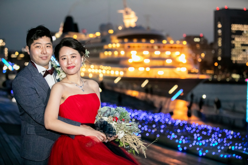 横浜らしい夜景ショット