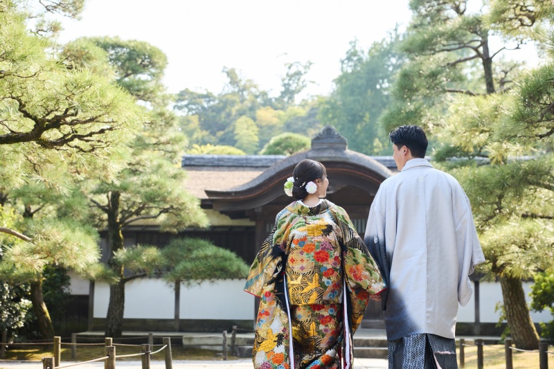 14：45　三渓園到着・撮影スタート！