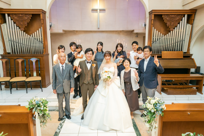 ご家族ショット