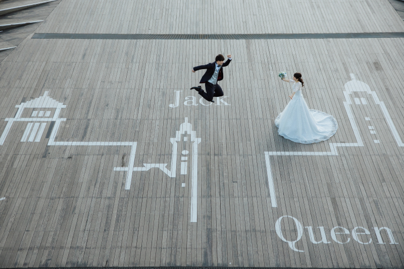 定番のジャックとクイーン