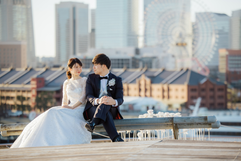 談笑しながら楽しく撮影♪