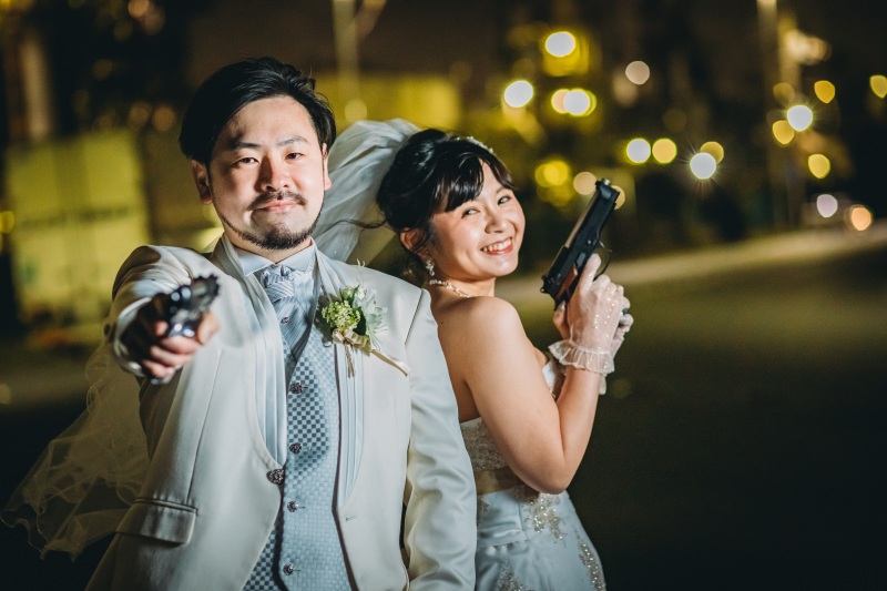 まるで映画のワンシーン!