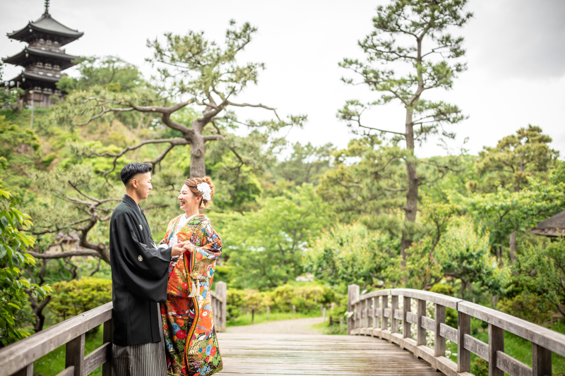 三渓園らしい撮影ポイント