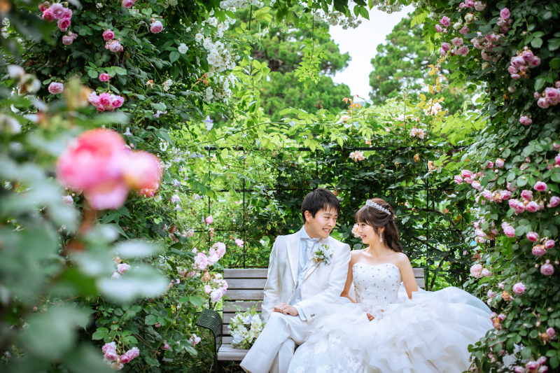 【バラ園】港の見える丘公園
