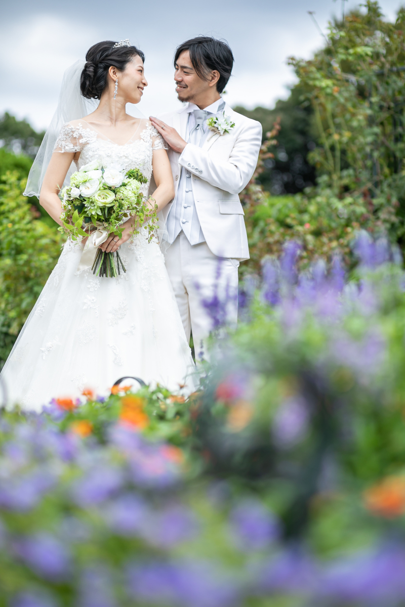 見つめ合いショット