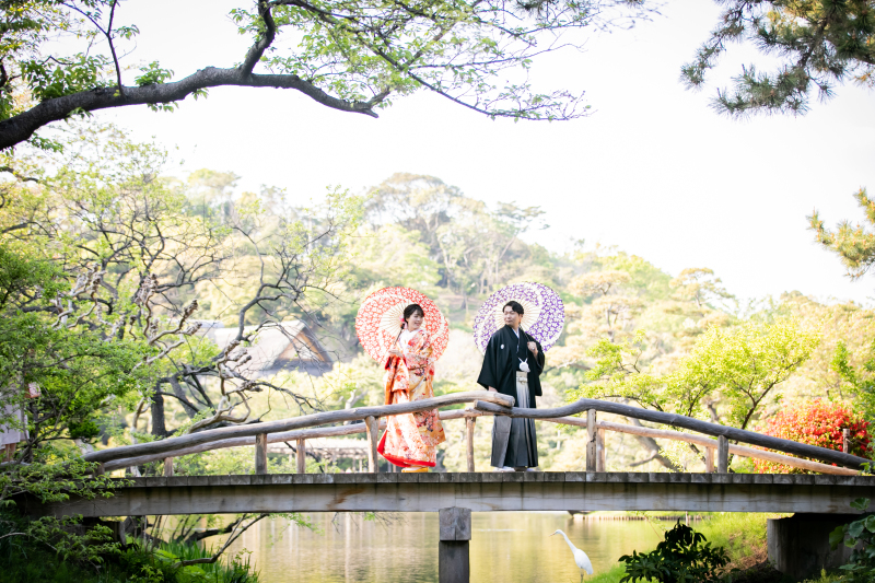 自然に囲まれて