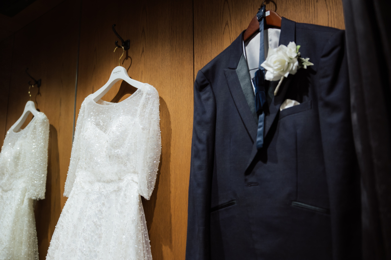 お気に入りの1着で撮影