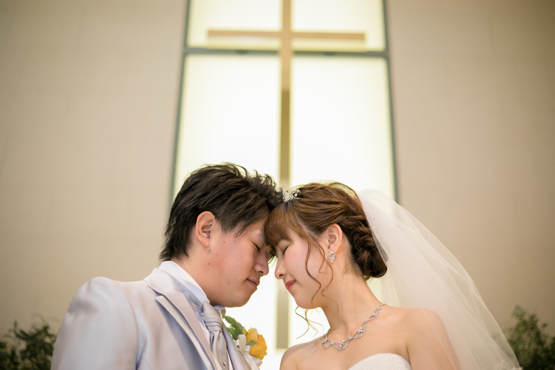 教会内でのショットもしっかり残しましょう!