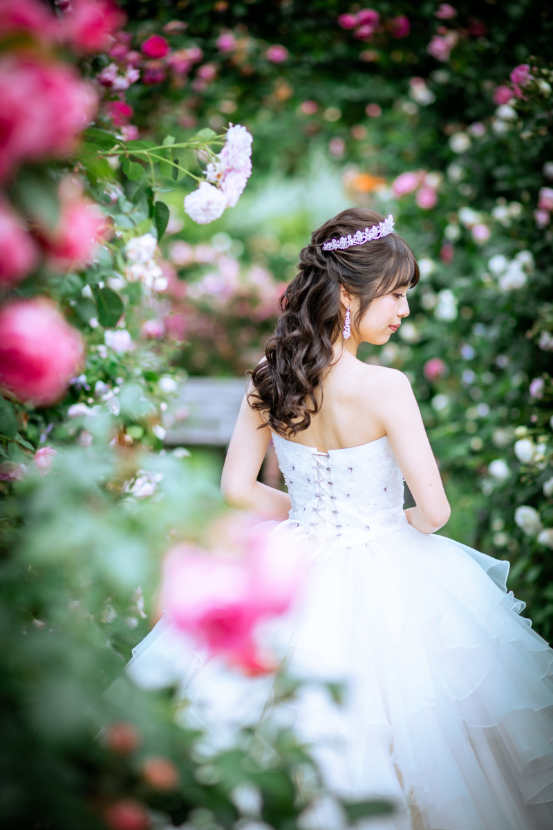 バラのトンネル