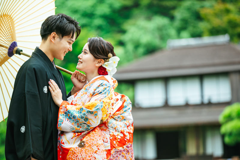 見つめあいショット