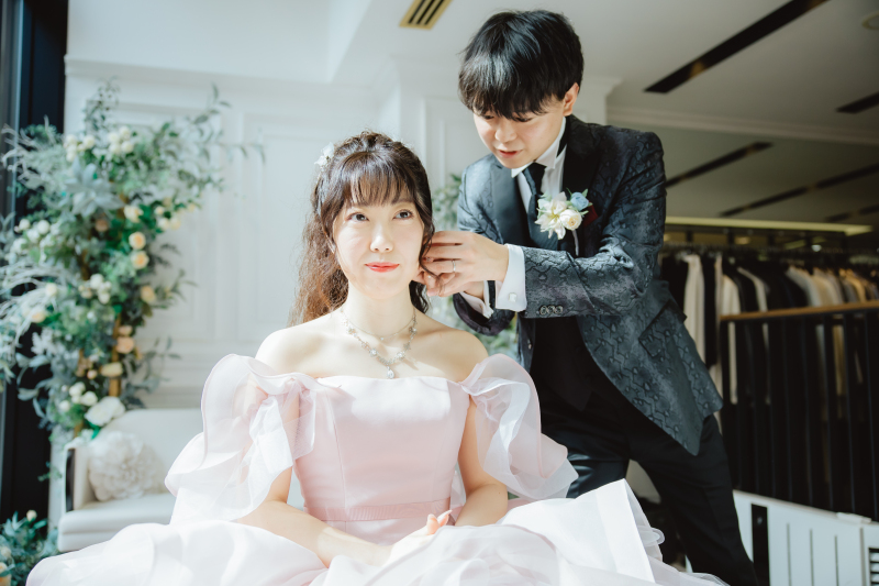 お気に入りの衣裳にドレスアップ♡