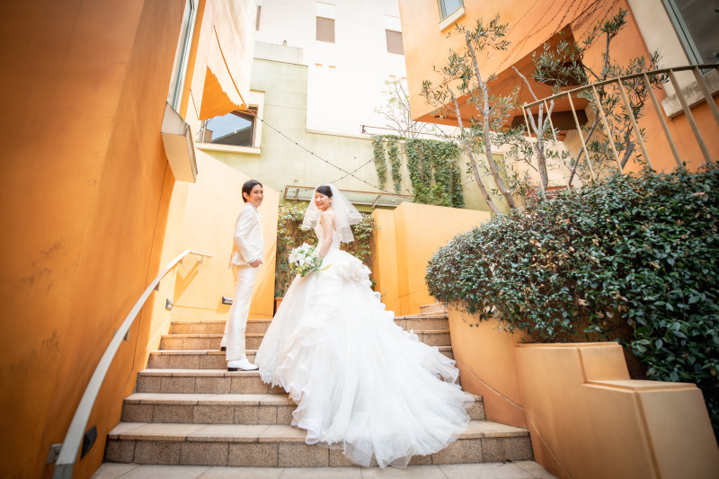 イタリアンテイストの街並み