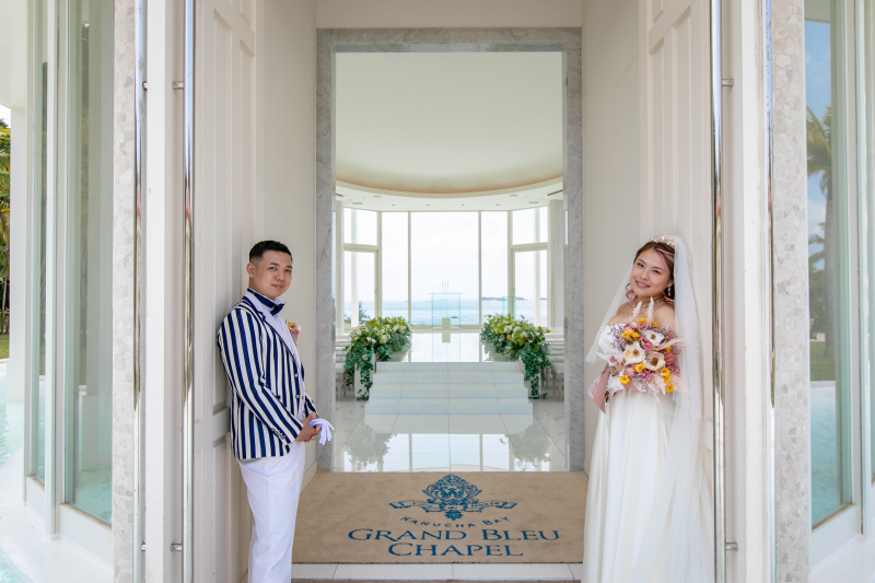 沖縄【チャペル+ビーチ＆ガーデン】