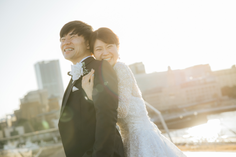 バックハグショット♡