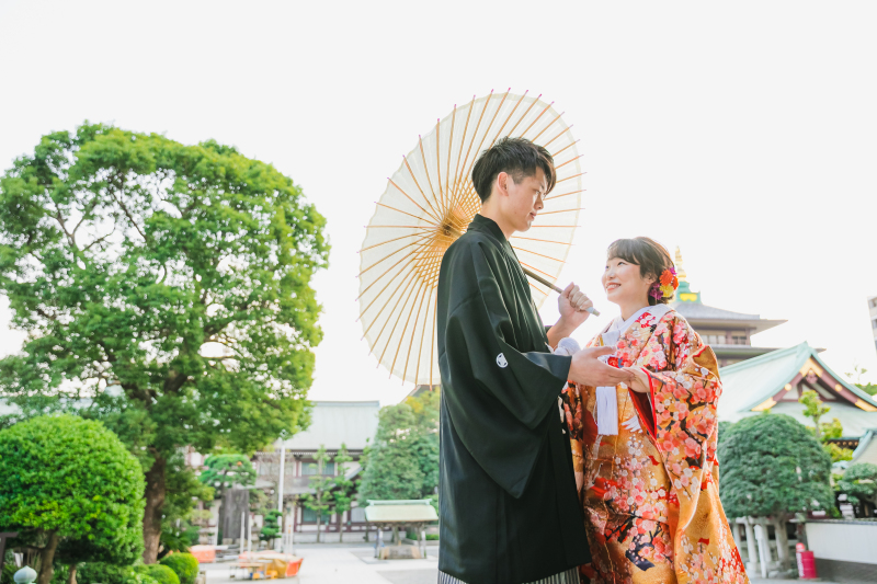 【チッタ ウェディング】川崎大師　和装フォト