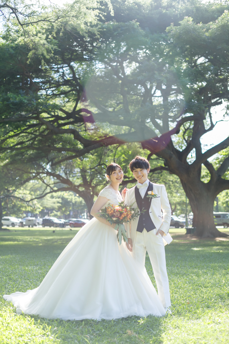 キラキラとした太陽の光に包まれて