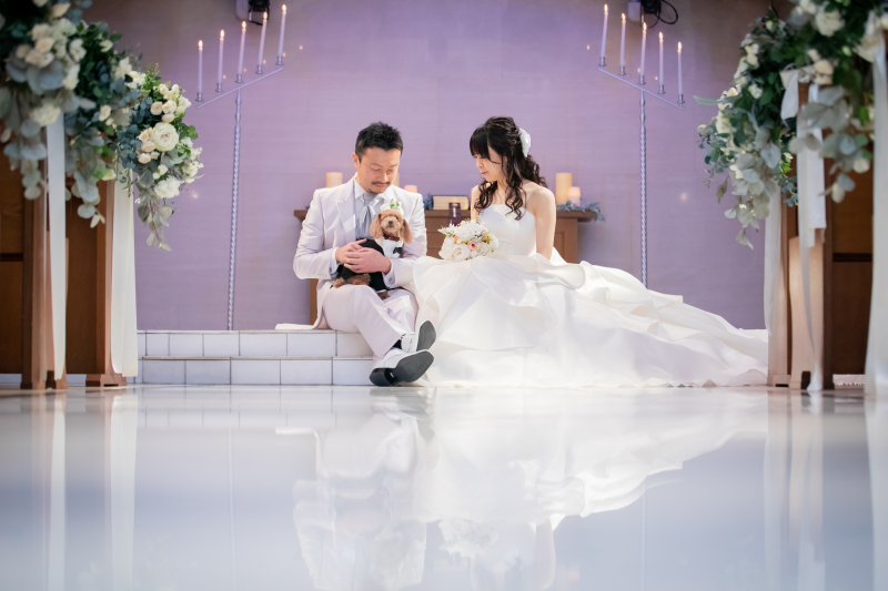 FLARE横浜元町本店_ペットと一緒に撮影できる