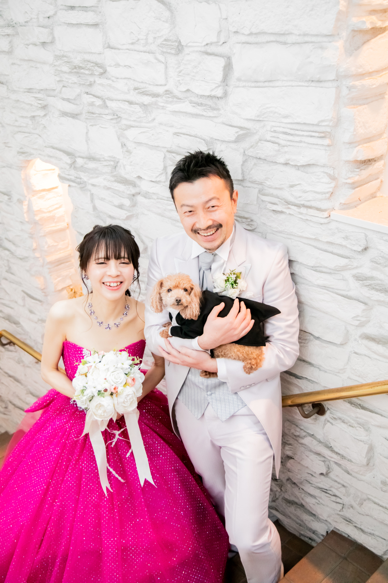 FLARE横浜元町本店_ペットと一緒に撮影できる