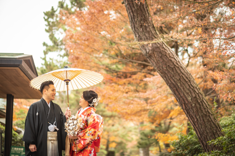 FLARE横浜元町本店_庭園で撮影できる