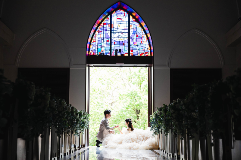 FLARE横浜元町本店_チャペルで撮影できる