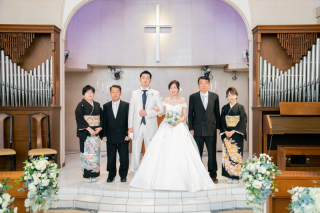 家族に感謝の気持ちを込めてフォトウエディング
