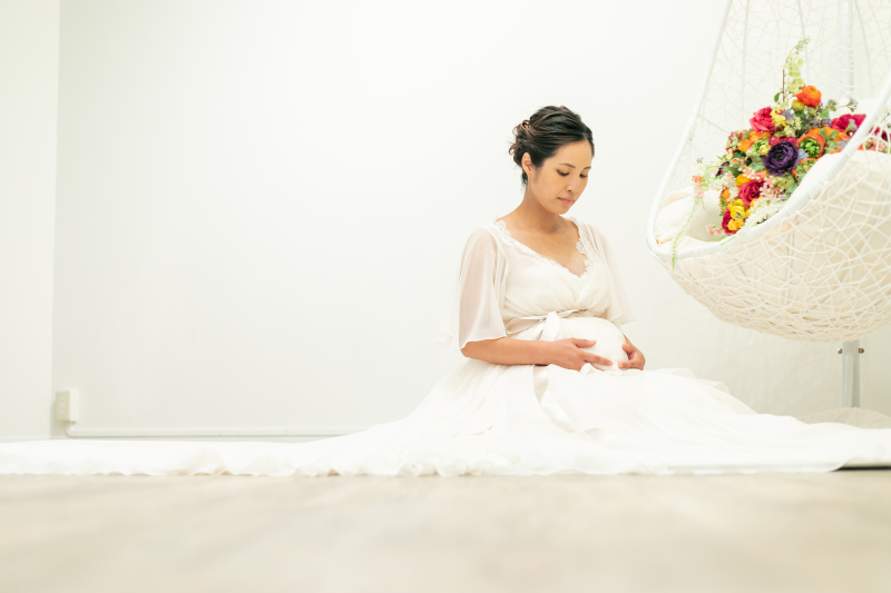 FLARE横浜元町本店_マタニティフォトの撮影ができる