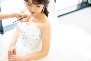 メイクシーン撮影