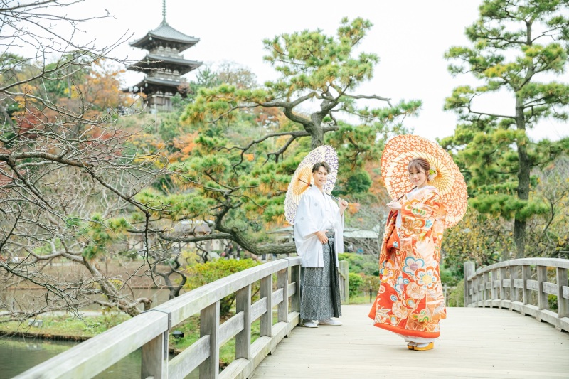 FLARE横浜元町本店_庭園で撮影できる