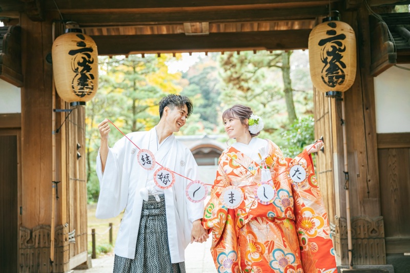 FLARE横浜元町本店_庭園で撮影できる