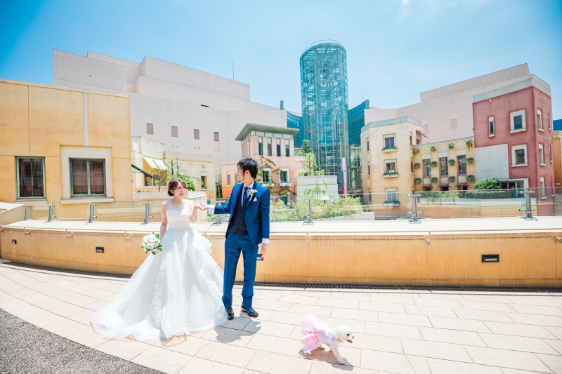 FLARE横浜元町本店_ペットと一緒に撮影できる