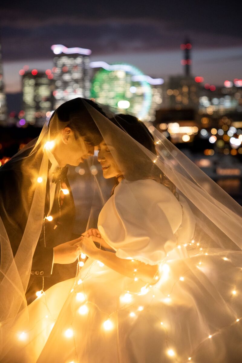 【横浜の夜景で】小物アイテムがついてくる♪洋装ロケーション撮影プラン