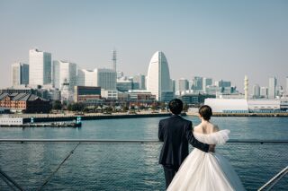 新規来店時に衣装見学付き■大さん橋■明るい時間帯の撮影