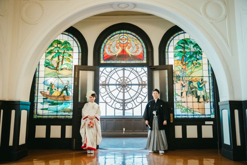 ■横浜市開港記念会館■歴史あるレンガ造りの洋館でロマン溢れる撮影を