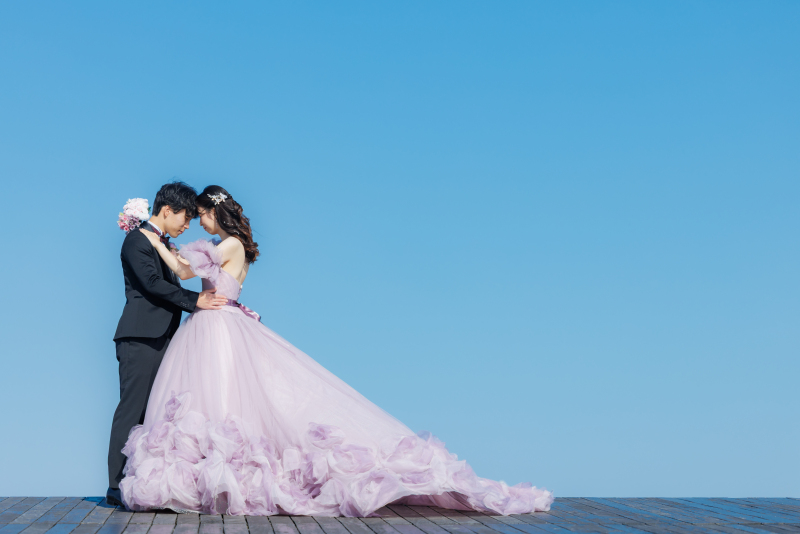 【KIYOKO HATA WEDDINGS限定】洋装1点　ロケーション撮影プラン