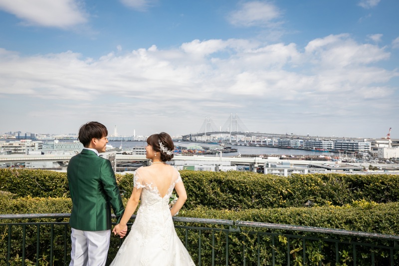 試着回数制限なし■港の見える丘公園■見晴らしのいい展望台で絶景と共に