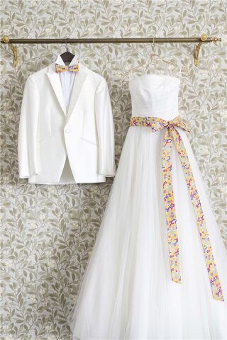 ｻｯｼｭﾘﾎﾞﾝ+蝶ﾈｸﾀｲ(紅型) 