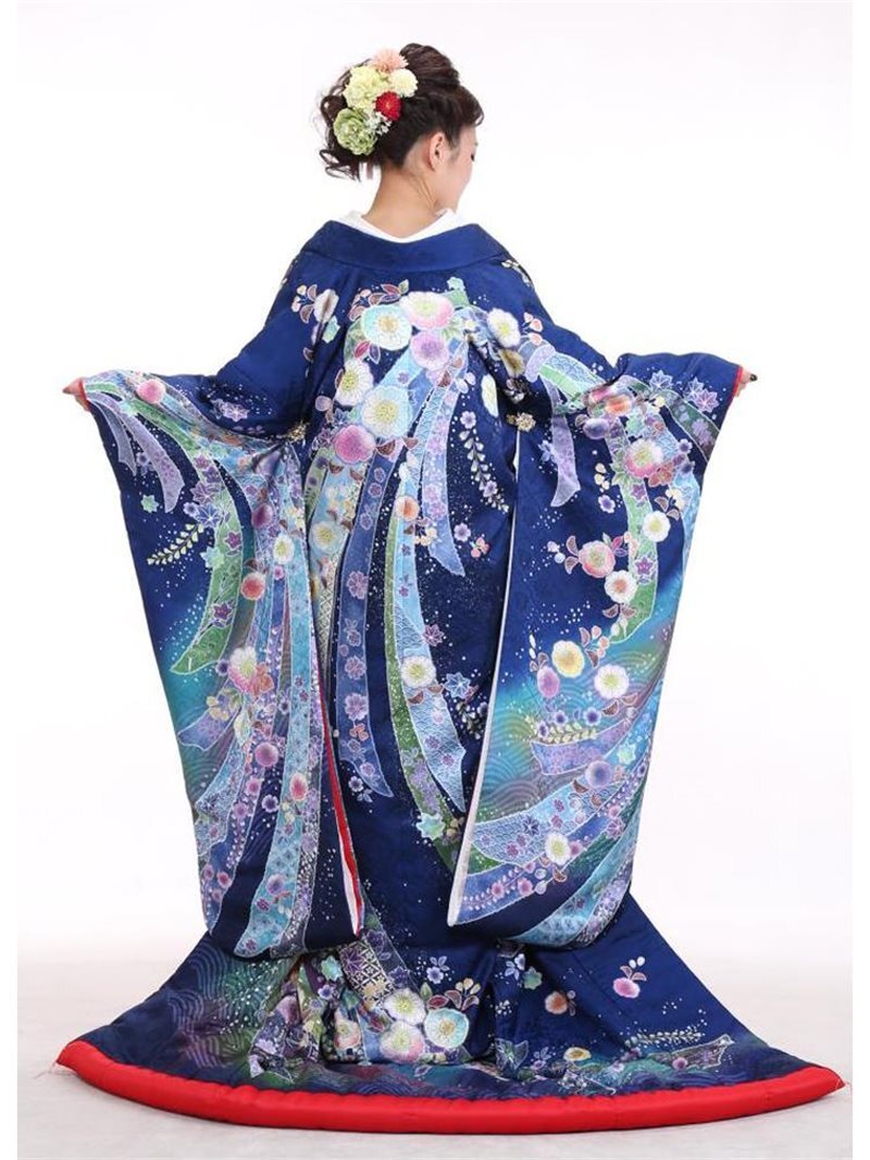 色 ﾌﾟﾗﾝ衣裳(青)