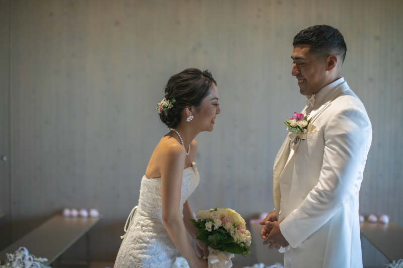 おふたりの笑顔