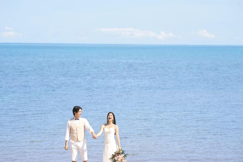 小さな結婚式 沖縄イル・ド・レ店