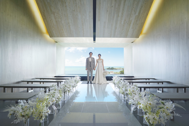 小さな結婚式 沖縄イル・ド・レ店