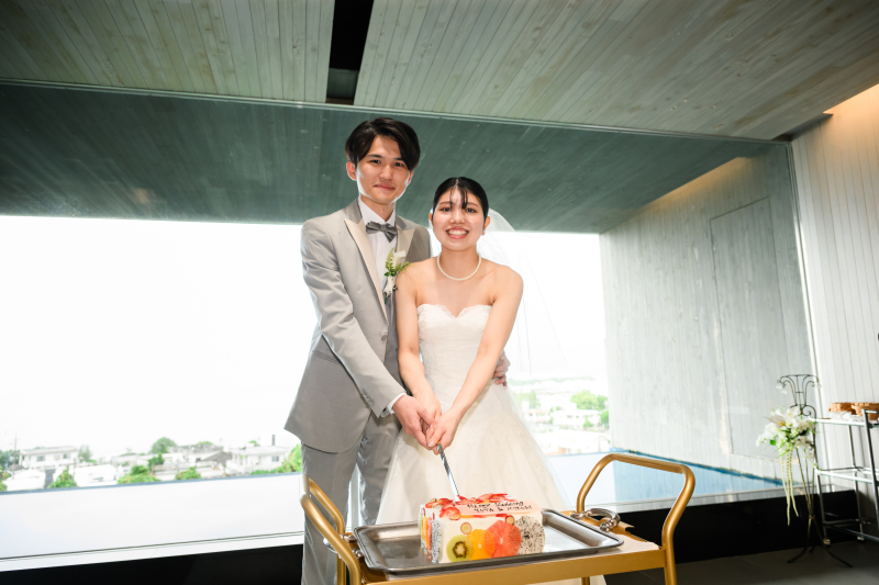 小さな結婚式 沖縄イル・ド・レ店_結婚式場で撮影できる