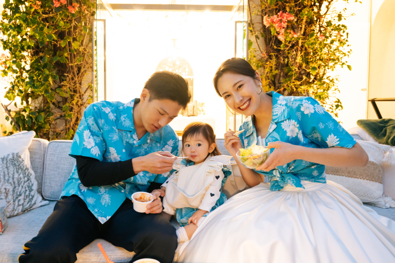 小さな結婚式 沖縄イル・ド・レ店_会食ができる