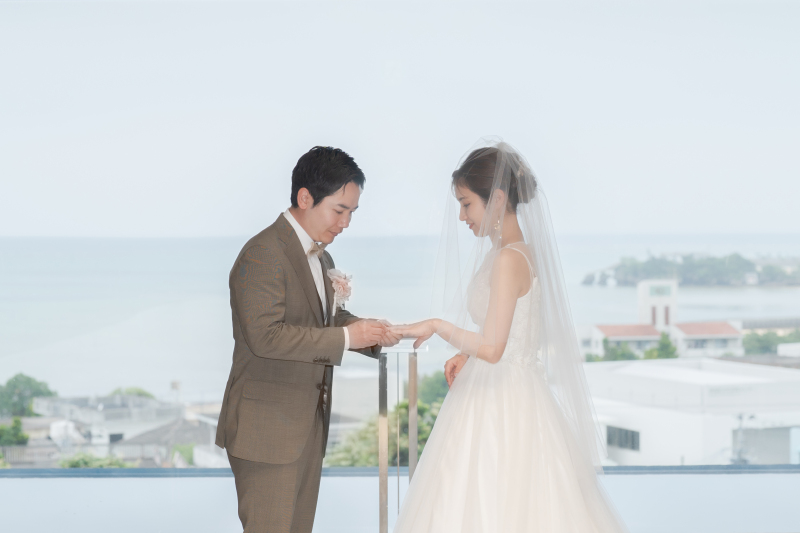 小さな結婚式 沖縄イル・ド・レ店_結婚式場で撮影できる