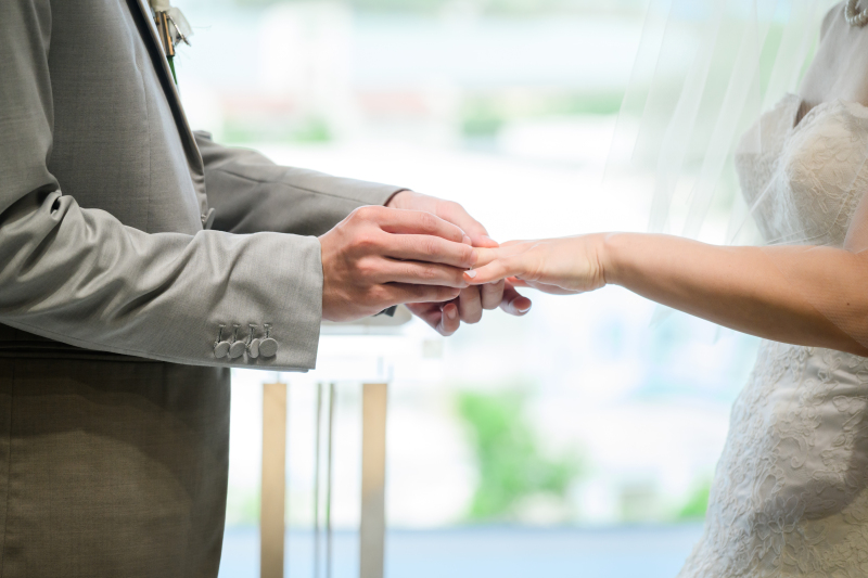 小さな結婚式 沖縄イル・ド・レ店_結婚式場で撮影できる