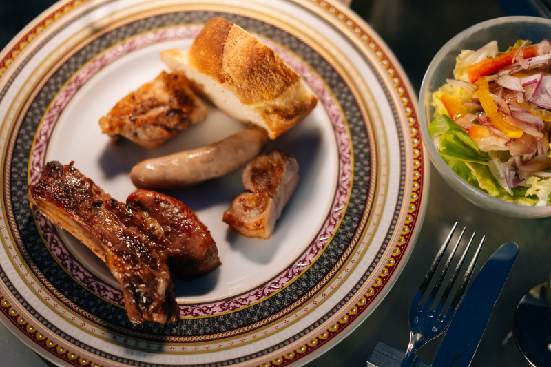 小さな結婚式 沖縄イル・ド・レ店_会食ができる