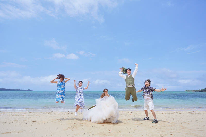 ご家族みんなでジャンプ♪