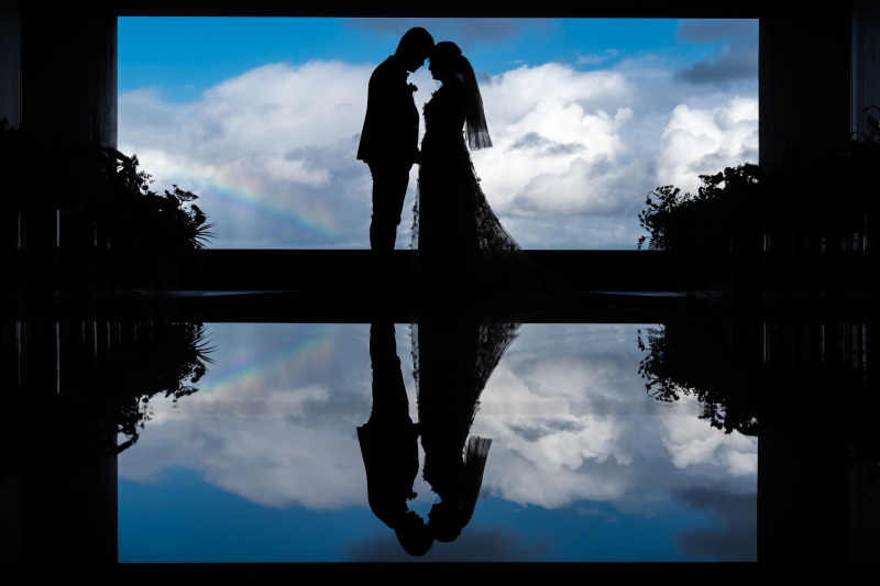 シルエット写真